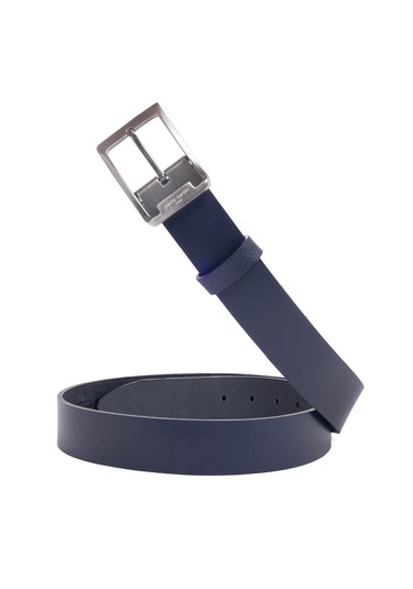 Pierre Cardin Deri Erkek Kemer En 4 Cm Pc-3100 Lacivert