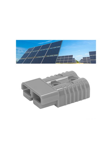 Kangvka Sh175 Gri Akü Hızlı Bağlantı Cihazı - 175a 600v, Akü Sistemi, Güneş Panelleri, Araçlar İçin, Halka Ve Toz Koruyucu Yuva İle