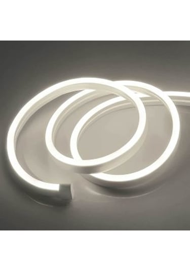 12 Volt Neon Led Beyaz 5 Mt Ip65 Beyaz