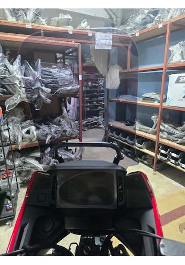 Honda Nx 500 Ön Cam Füme Açık Füme