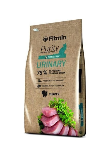 Fitmin Purity Urinary Tahılsız Hindi Etli Yetişkin Kedi Maması 1500 G