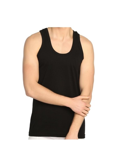 6 Adet Mevsim Erkek Büyük Beden Renkli Penye Atlet Pamuklu 34305