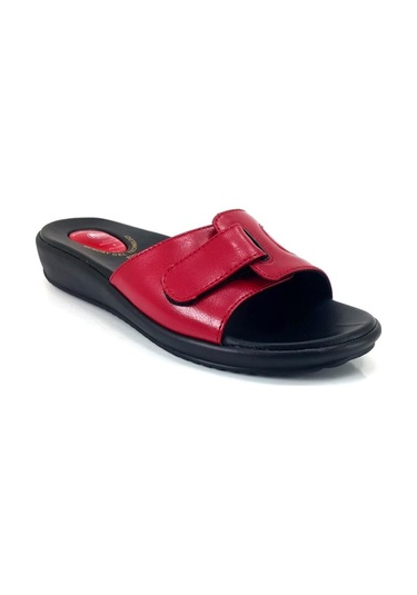 Ceyo 9200-12 Anatomik Kadın Terlik - Kırmızı
