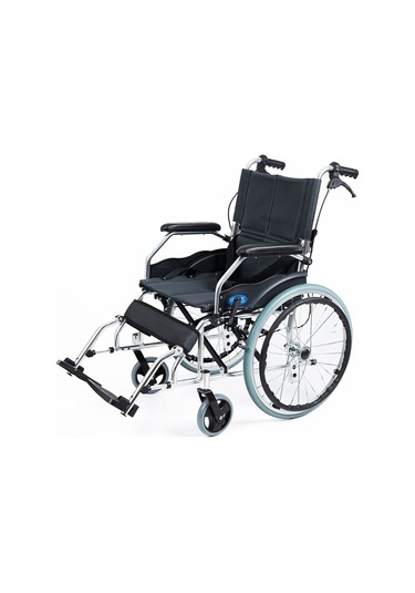 Ky863laj A20 Alüminyum Özellikli Refakatçı Frenli Hafif Tekerlekli Sandalye