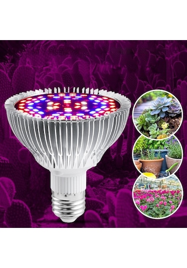 40 Led E27 Phytolamp, 5730 Led Bitki Büyütme Ampulü Diğer