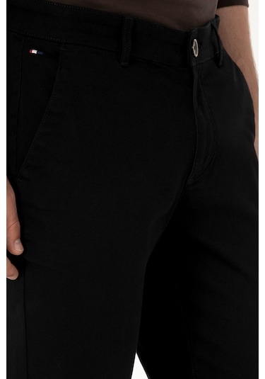 U.s. Polo Assn. Erkek Siyah Pantolon Kanvas-chino 50316831-vr046 Siyah