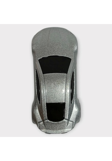 Metal Mini Arabalar 8 Cm - Gri - 1 Lisinya