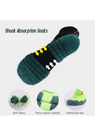 Youmex Basketbol Çorapları M34-39 Orta Uzunluk, Konforlu Poliester, Nemi Emici, Kaymazsız Taban, Lacivert Koyu Mavi