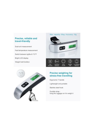 Büro Ev Ofis Hediyesi İçin Elektronik El Bagajı Valiz Tartısı