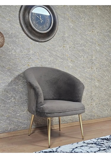 Tekli Teddy Gold Kaplama Sivriltme Ayak Çay Seti Koltuk Tekli Ber Çok Renkli