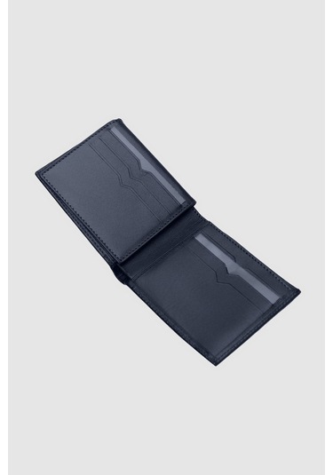 Ds Damat Lacivert Kutulu Hakiki Deri Cüzdan 2H1119ST134 Lacivert