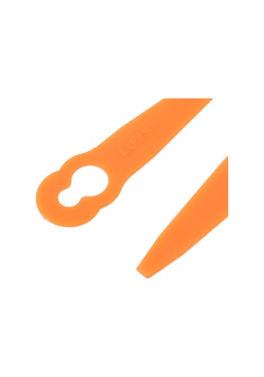 Springsun 100 Adet Turuncu Çim Kesici Plastik Bıçaklar  Polycut 2 2 3-2 İçin Uygundur