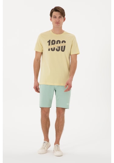 U.s. Polo Assn. Erkek Su Yeşili Şort Örme 50305933-vr048 Su Yesılı