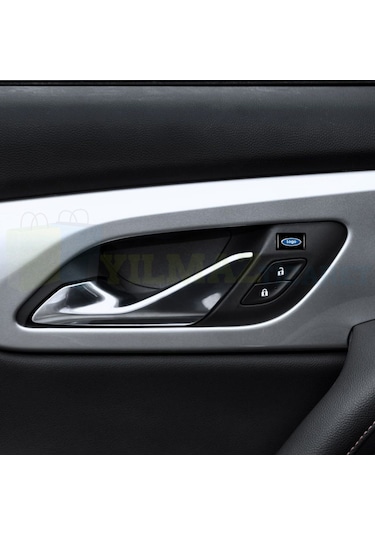 Ford Logo Arma Direksiyon Jant Vites Torpido Ayna Damla Silikon Etiket Çıkartma Oto Sticker 18x11mm