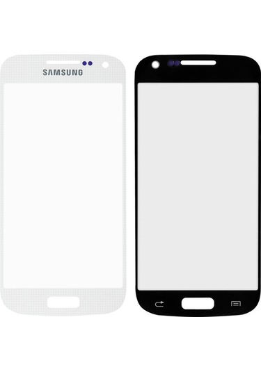 Samsung Uyumlu Galaxy S4 Mini I9190 Ön Cam Dokunmatik Lensi - Beyaz