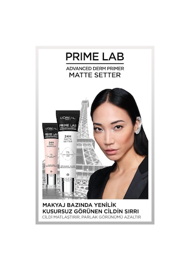 L'Oréal Paris Prime Lab Matte Setter Matlaştırıcı Makyaj Bazı