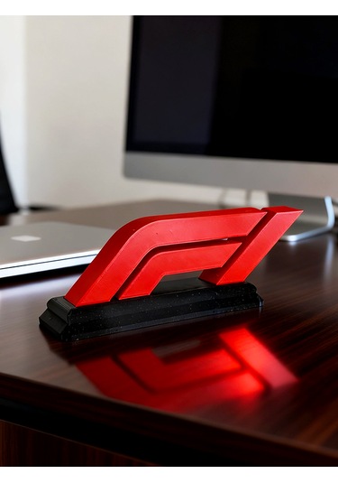 Formula 1 F1 Dekoratif Logo Süs Dekorasyon Figür 01