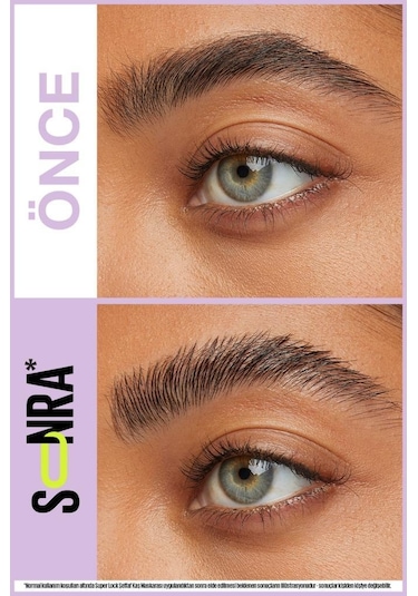 Maybelline New York Super Lock Brow Glue Kaş Sabitleyici Maskara