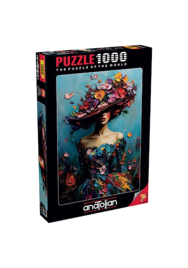 Anatolian 1000 Parçalık Puzzle - Çiçek Etkisi 1201