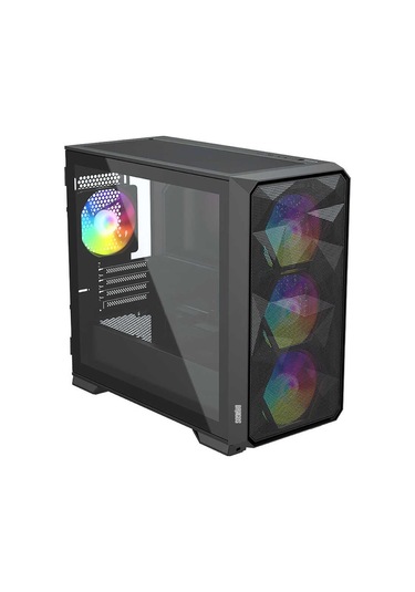 Dragos Diamond 4x ARGB 600W 80+ Plus Oyuncu Bilgisayar Kasası