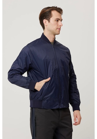 Armadillo Morino Jacket Erkek Klasik Bomber Ceket Lacivert