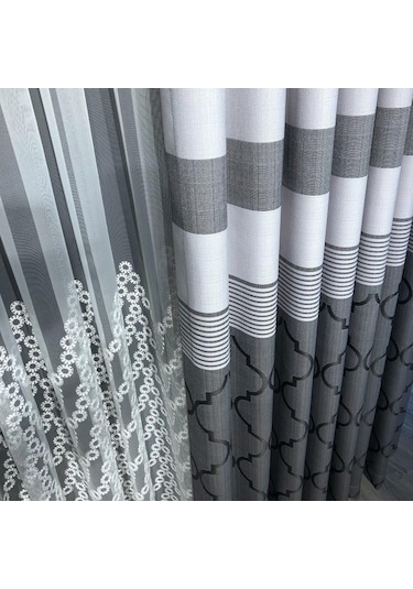 Fon Perde Gofrelli Panel Fon 8 Farklı Renk Seçeneği