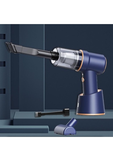 Savoringdetails 80000pa 2'si 1 Arada Araba Ve Ev Elektrikli Süpürgesi Kablosuz Şarjlı Toz Alma Cihazı