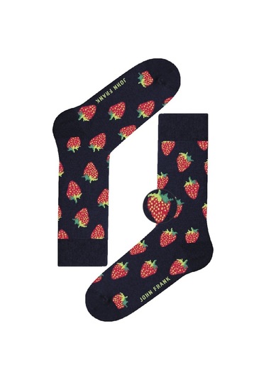 John Frank Fun Socks Uzun Çorap Multıcolor (488750940)-Std Siyah