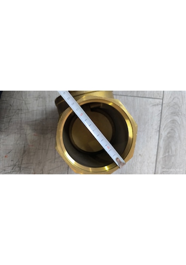 4'' Sarı Pirinç Çalpara Çekvalf Temiz Su