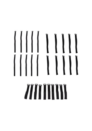 Suntek 10 Adet Sırt Çantası Bagaj Askıları Kablo Bağları 20- -200-mm