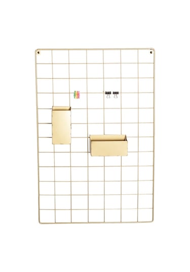 Metal Tel Pano Gold Fotoğraf Askısı Notluk 40X60 Catchme (415764490)