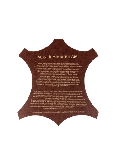 Dana Derisi Mest - Siyah Renk Siyah