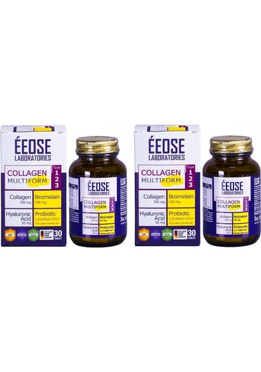 EEOSE MultiForm Kolajen, Bromelain, Hyaluronik Asit ve Probiyotik