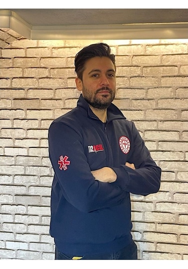 Acil Sağlık Yarım Fermuarlı Sweat