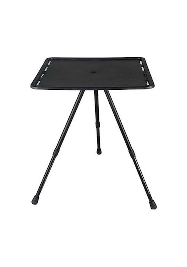 Bloomnest Yükseklik Ayarlanabilir, Siyah Plaj Piknik Masası Katlanır Kamp İçin Oz Siyah, Hava Açılır Siyah