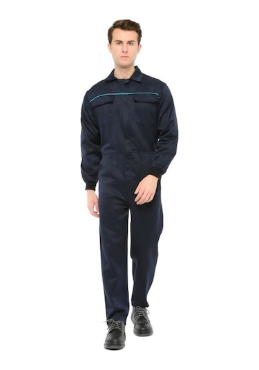 Şensel, Iş Tulumu -Eko.-, Lacivert -55E345- Iş Kıyafeti-Üniforma