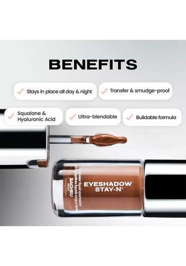 Sacheu Eyeshadow Stay-n Uzun Süre Kalıcı Likit Far 01 Candy Dippd