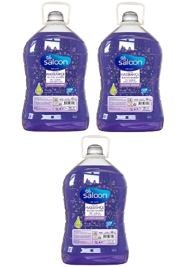 Saloon Lavanta Bahçesi Sıvı Sabun 3 x 3 L