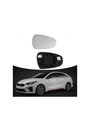 Kia Proceed 2019-2023 İçin Isıtmalı Araba Kapısı Kanatlı Dikiz Aynası Camı Kaiyi