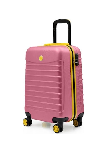 Kabin Boy Valiz 4x2 Teker Pembe 1168 Pembe
