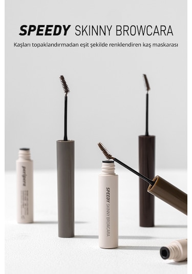 Peripera Speedy Skinny Browcara 01 Cool Gray