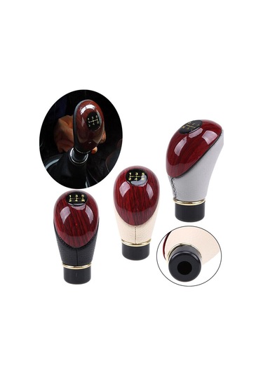 Siyah Yedek Araba Vites Kolu Dişli Evrensel 5 Hız