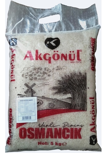 Akgönül Osmancık Pirinç 5 KG