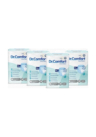 Dr. Comfort Emici Külot Yetişkin Hasta Bezi XL 4 x 30'lu