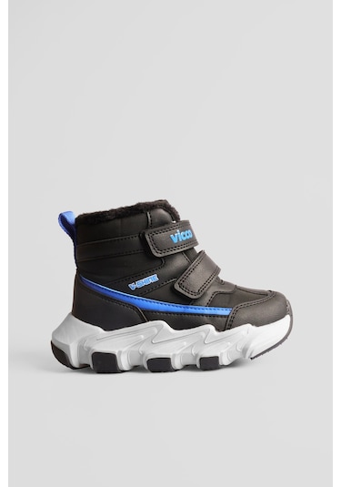 Vicco Fon Erkek Çocuk İçi Kürklü Ortopedik Bot Siyah