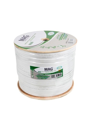 Mag Rg59 Fa Mini Dual Bitişik Kablo 300 Mt