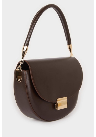 DeFacto Kadın Suni Deri El Çantası D4079AXNSBN45 Kahverengi