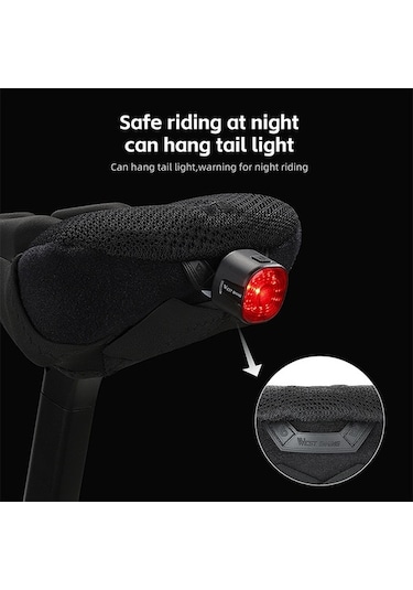 Ebitda 3d Hava Yastığı Bisiklet Sele Kılıfı, Şok Emme Klozet Kapağı, Silikon, Gri Batı Bisiklet Yp0801225, Nefes Alabilir A Gri