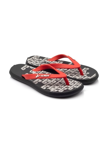Rider R1 Energy II Çocuk Parmak Arası Terlik Siyah Kırmızı 26/38 F0566-RB Kırmızı - Siyah