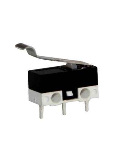 Micro Switch Mini Siyah-beyaz Kıvrık Palet 5 Adet
